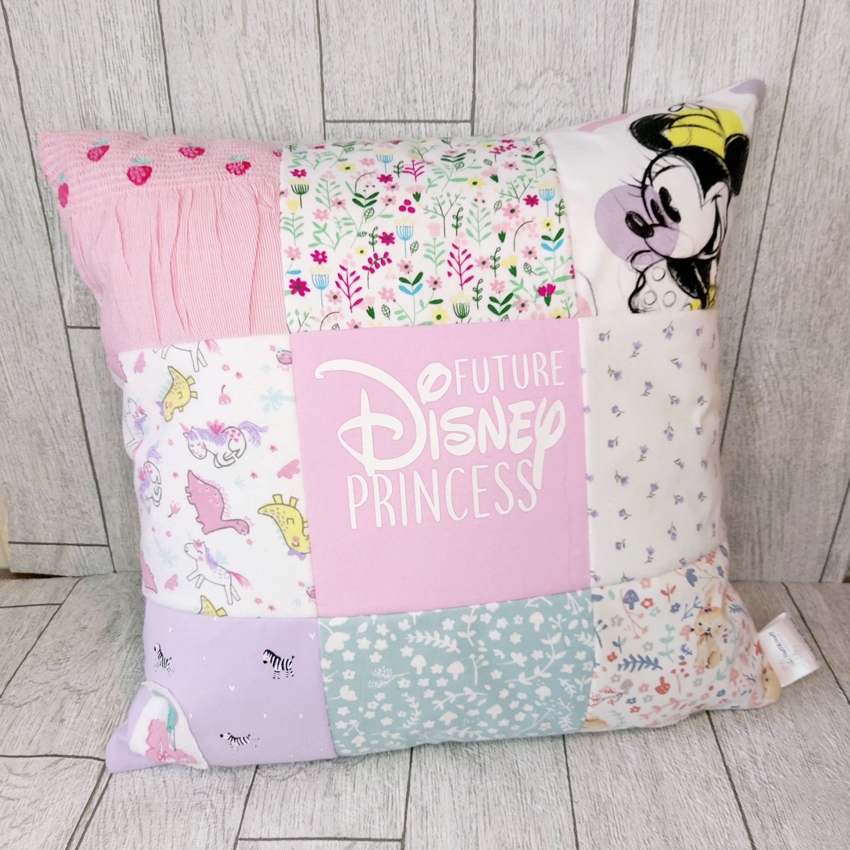 Baby Clothes 9 patch Cushion